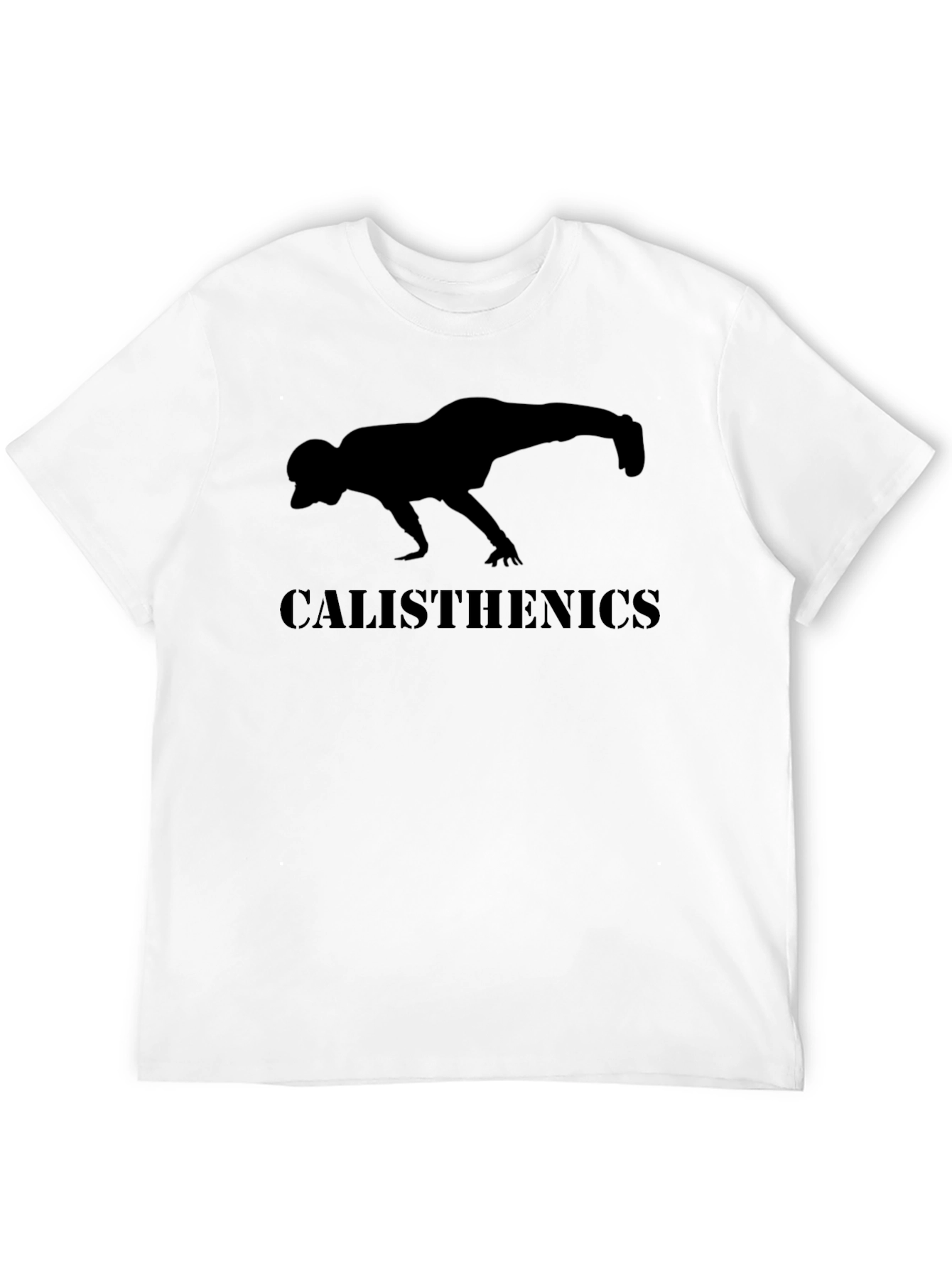 Calisthenics Handstand Graphic Tee - Black