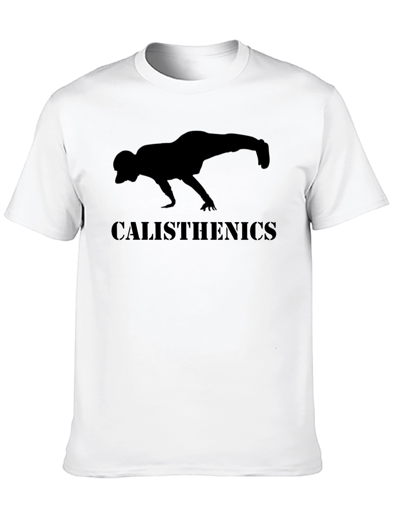 Calisthenics Handstand Graphic Tee - Black