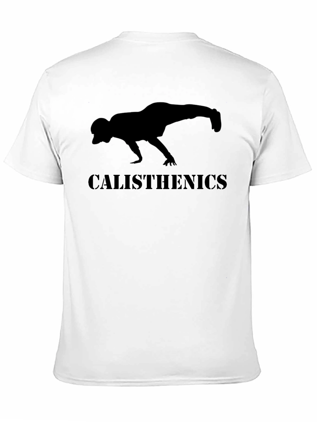 Calisthenics Handstand Graphic Tee - Black
