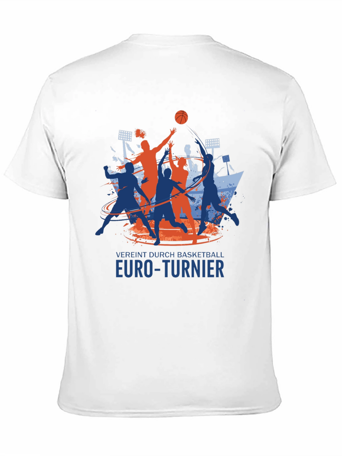 Basketball Euro-Turnier Black T-Shirt