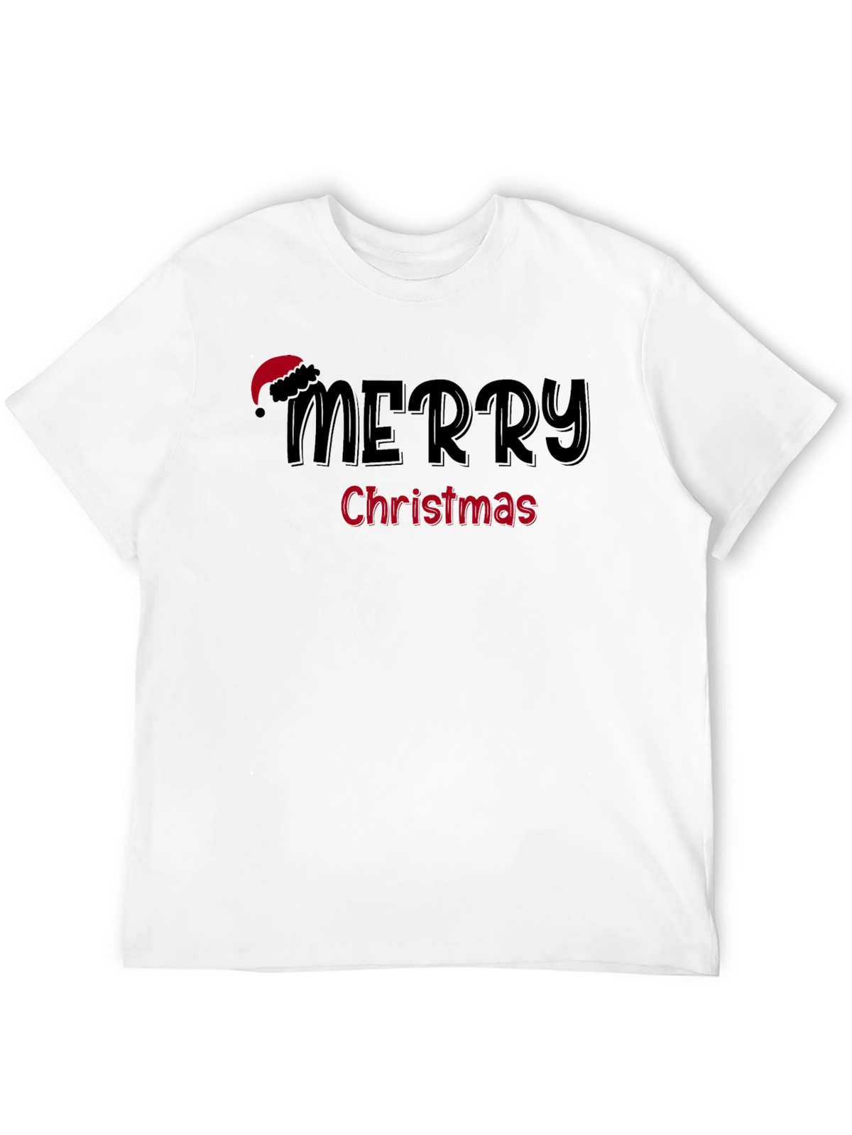 Merry Christmas Graphic Tee - Holiday Festive T-Shirt