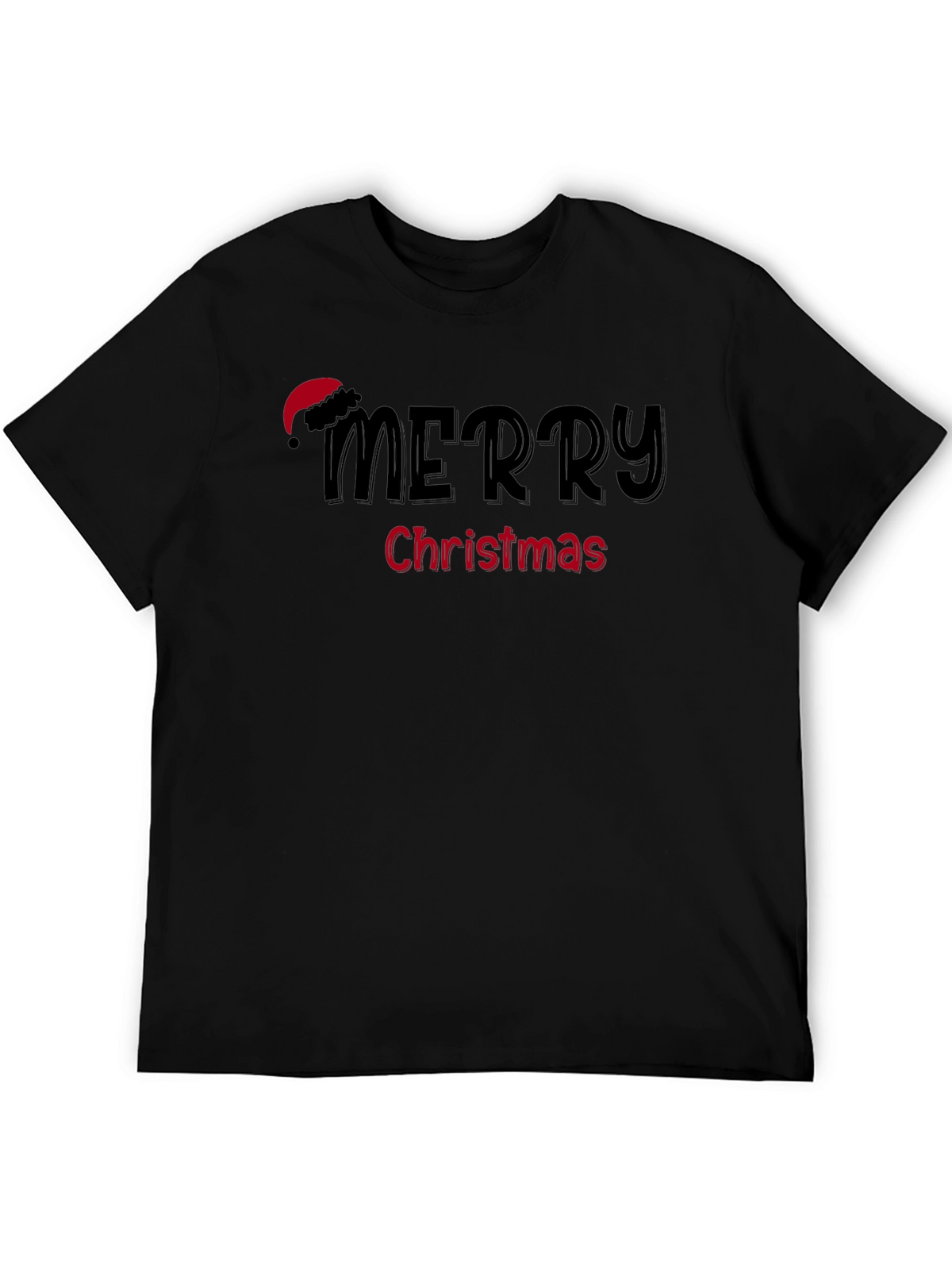 Merry Christmas Graphic Tee - Holiday Festive T-Shirt