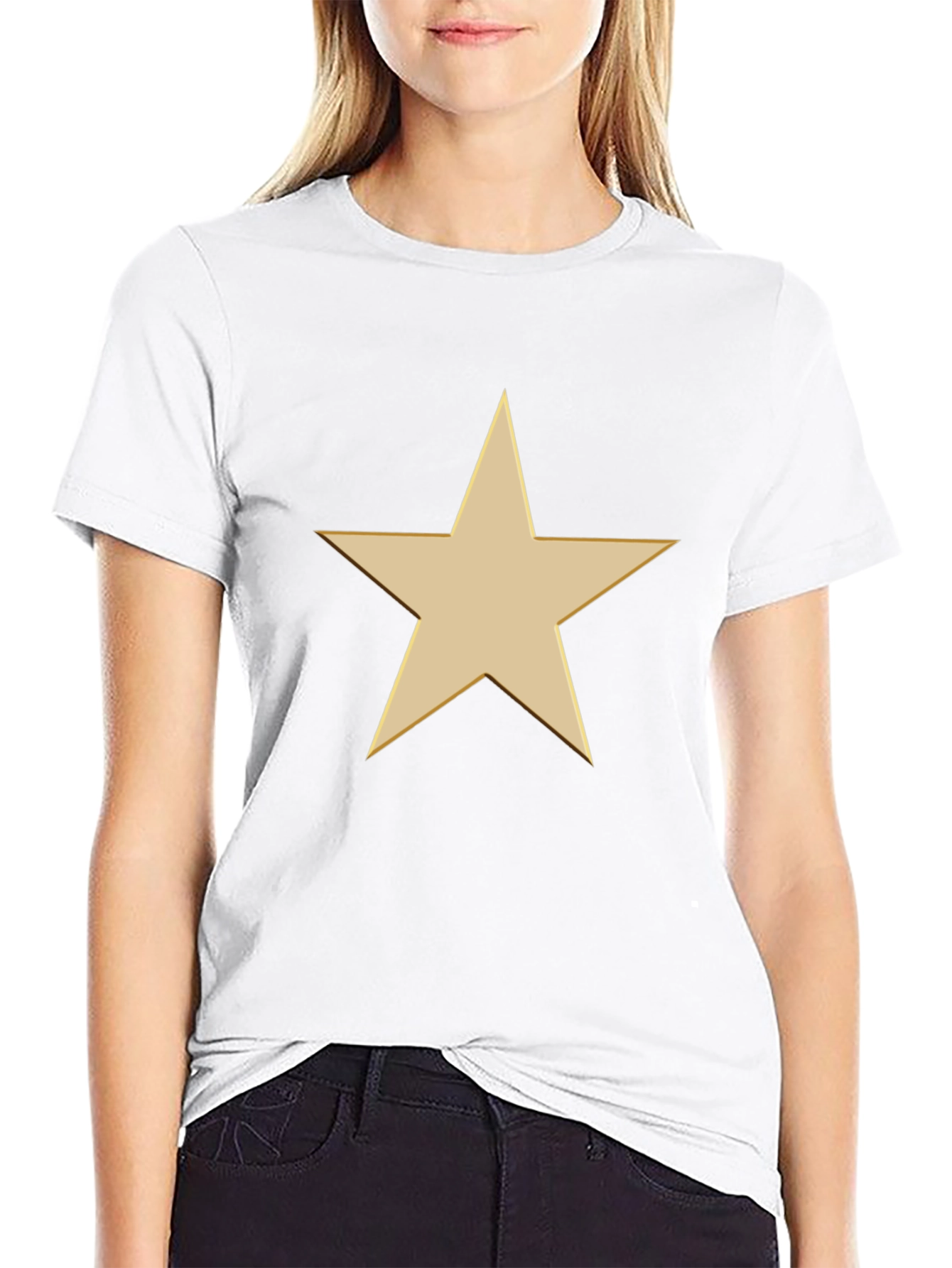 Classic Star Graphic Tee - Black