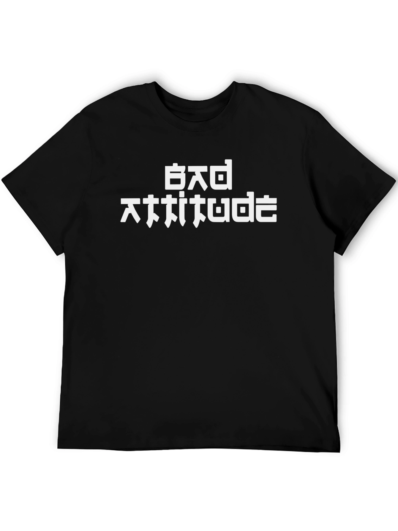 Bad Attitude Graphic Tee - Edgy Style
