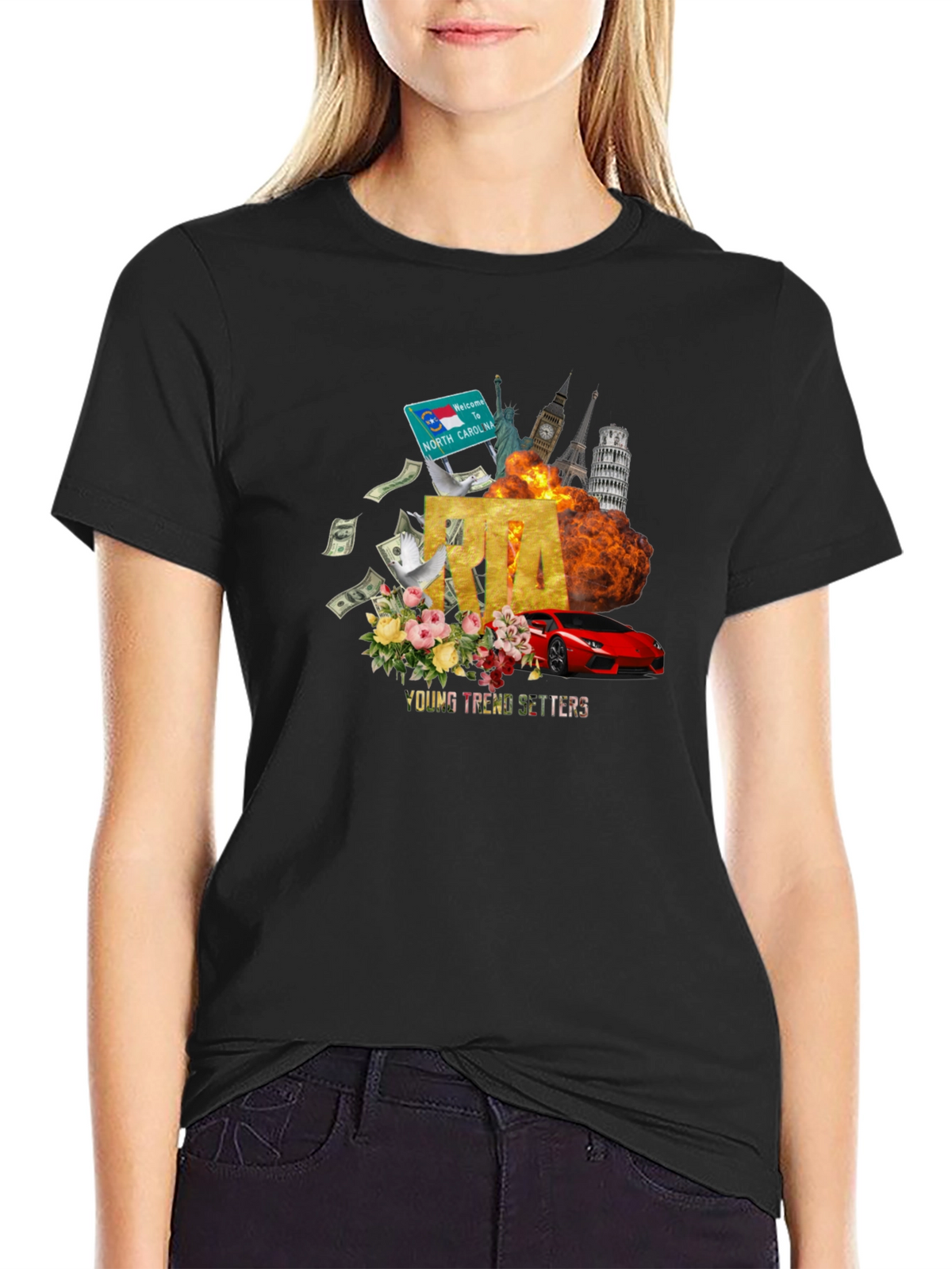 RTA Young Trend Setters Graphic T-Shirt