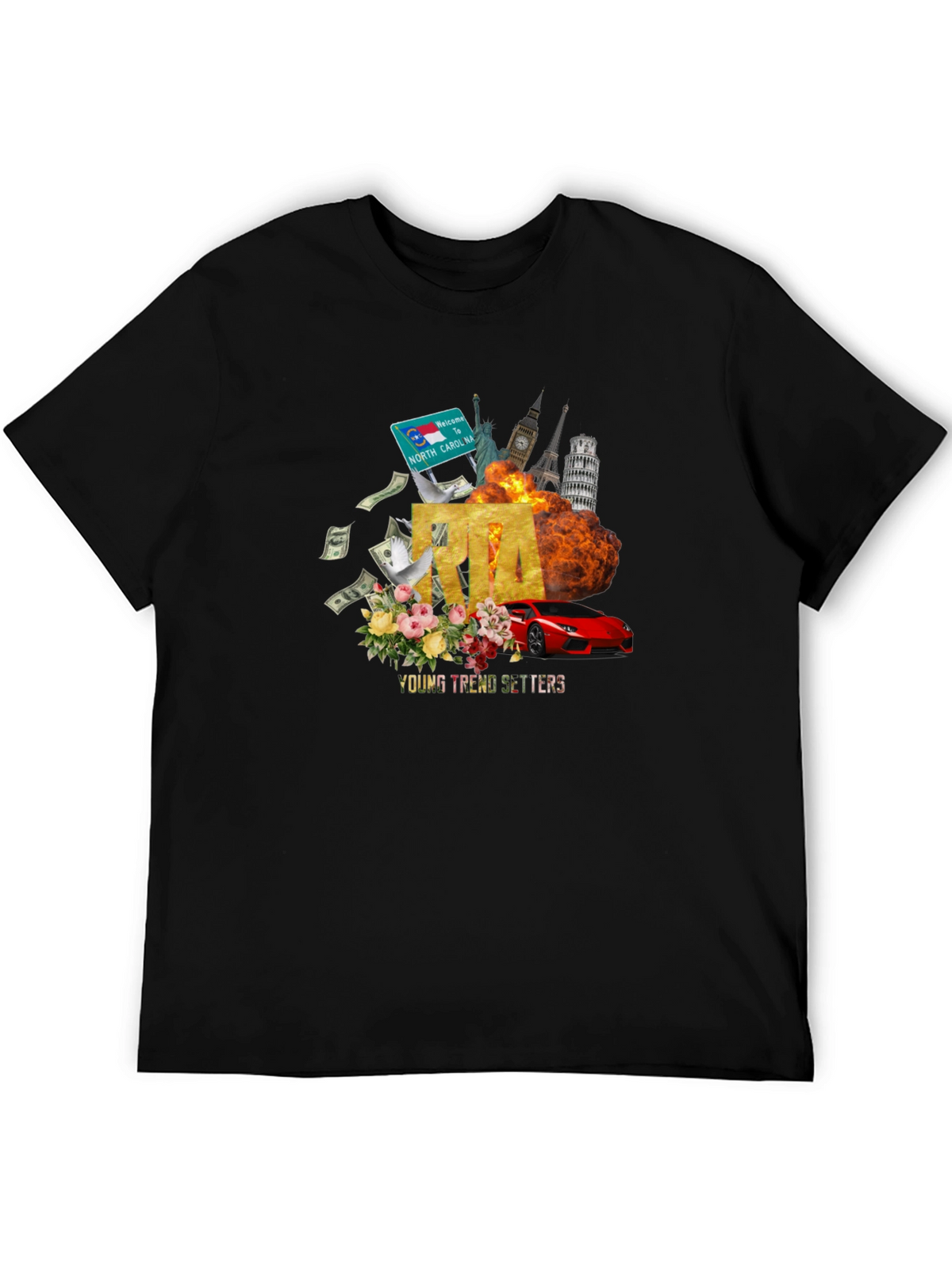 RTA Young Trend Setters Graphic T-Shirt