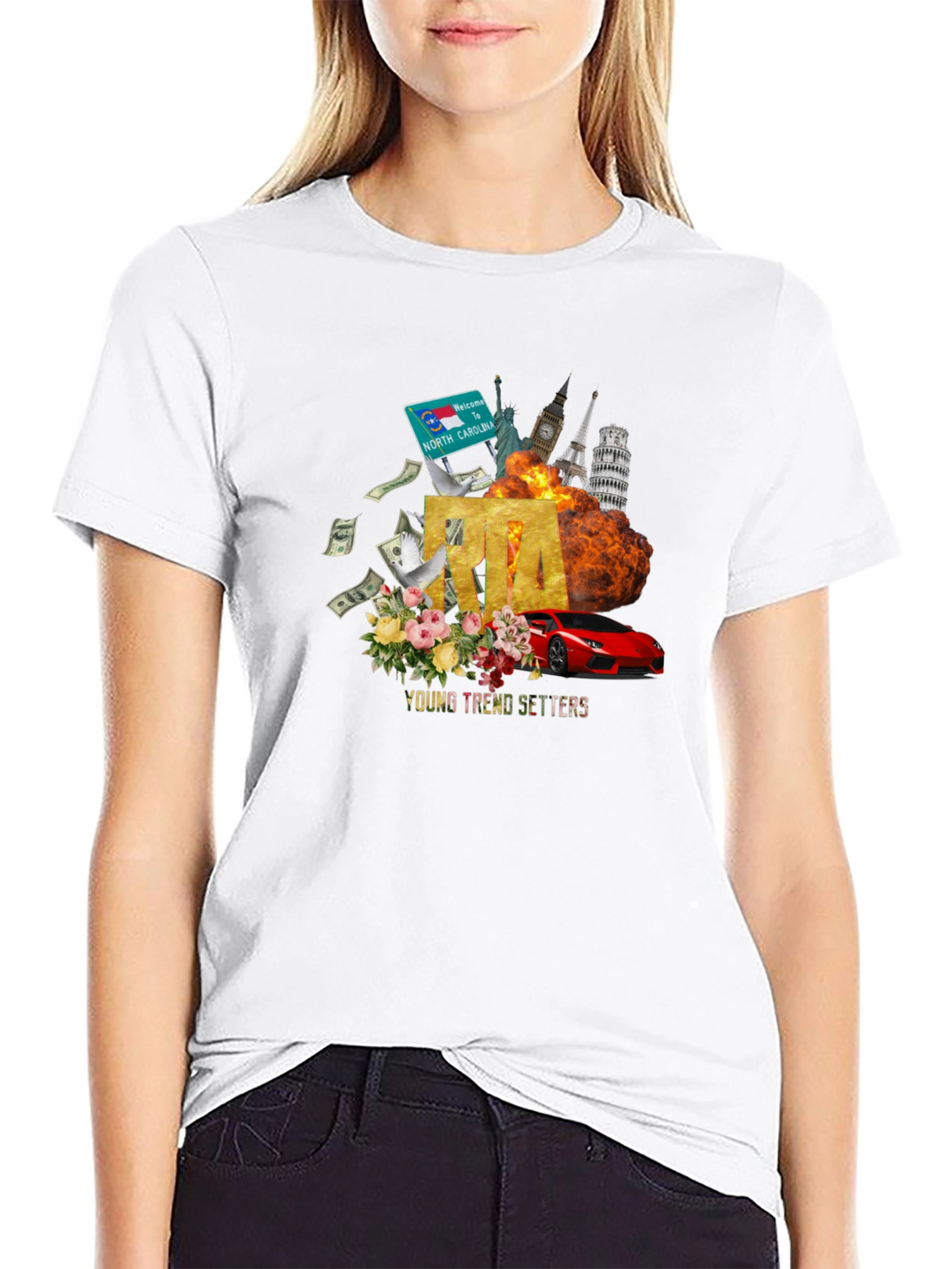 RTA Young Trend Setters Graphic T-Shirt