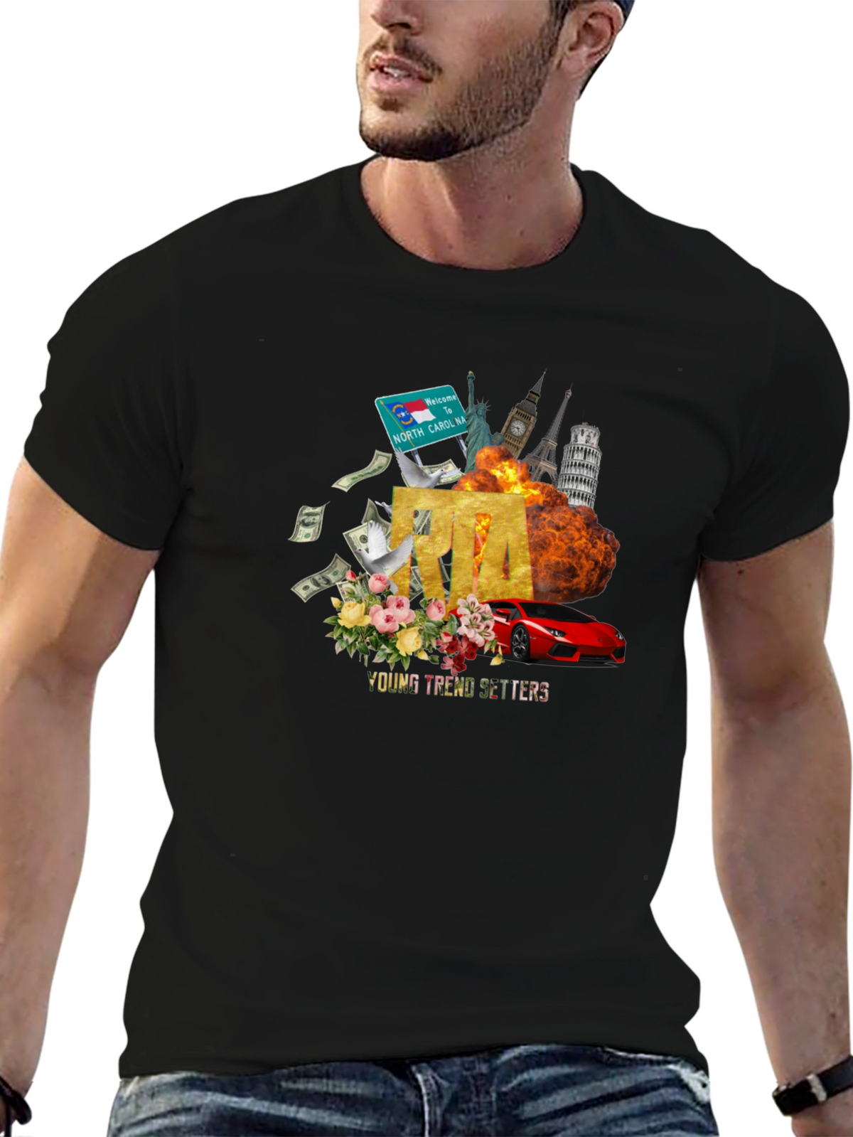 RTA Young Trend Setters Graphic T-Shirt