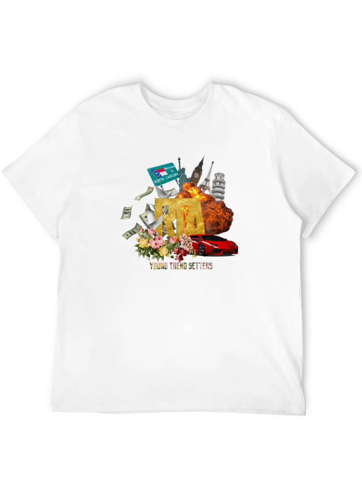 RTA Young Trend Setters Graphic T-Shirt