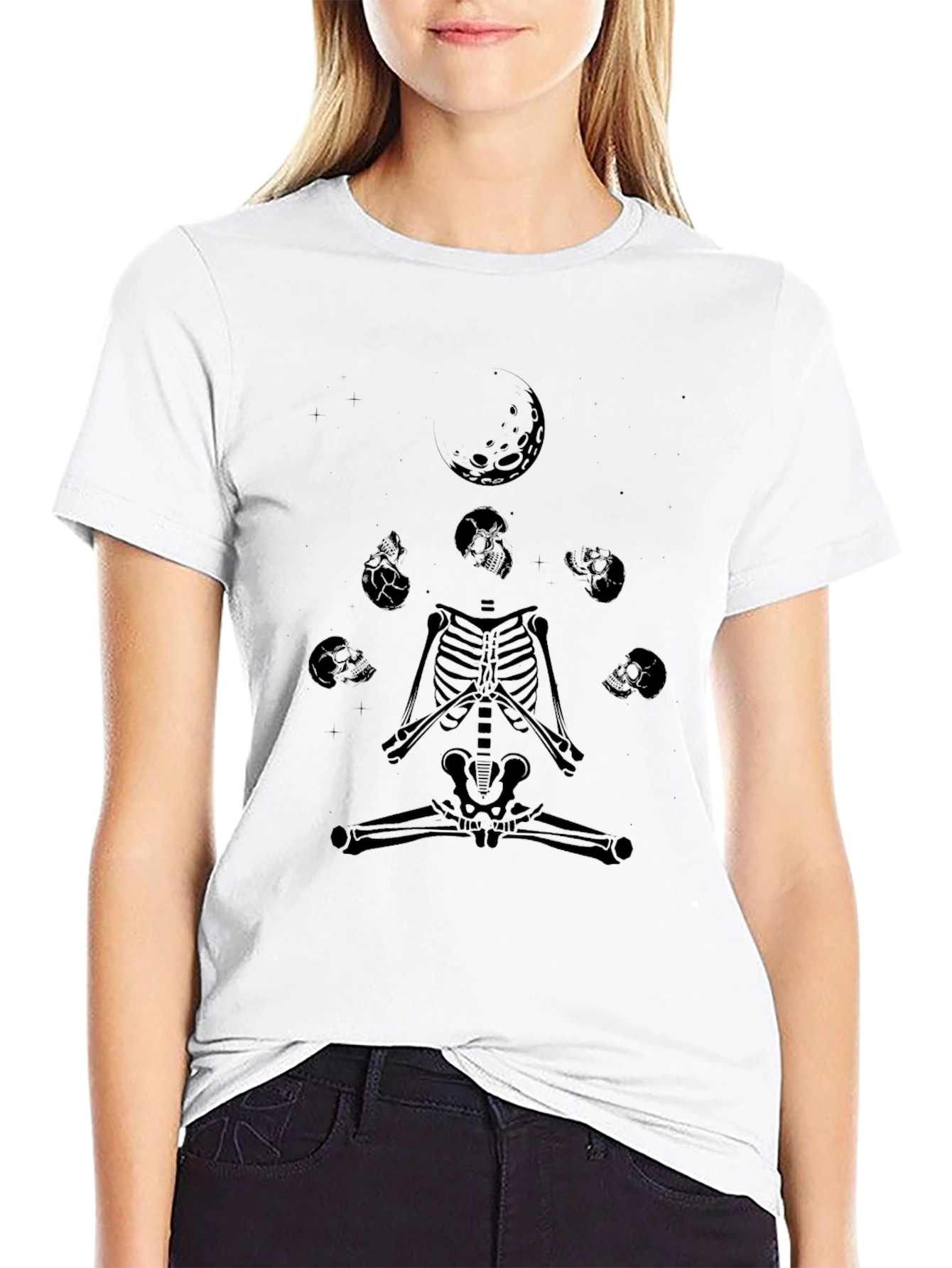 Meditating Skeleton T-Shirt