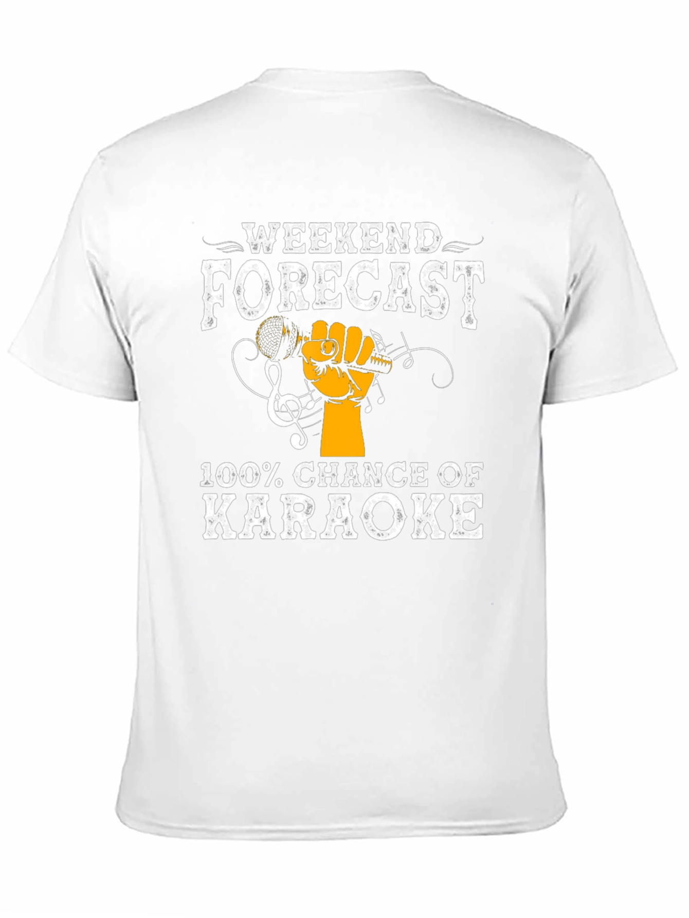 Karaoke Weekend Forecast Graphic Tee