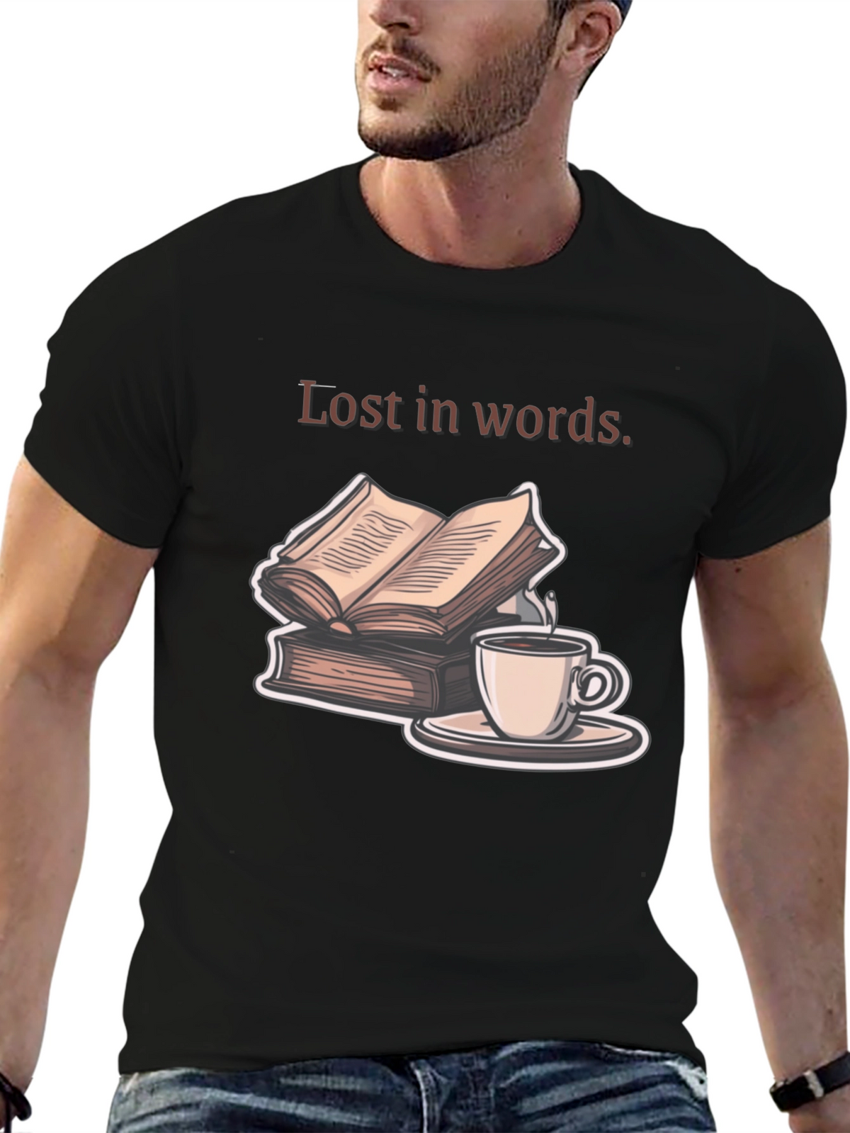 Lost in Words Graphic Tee