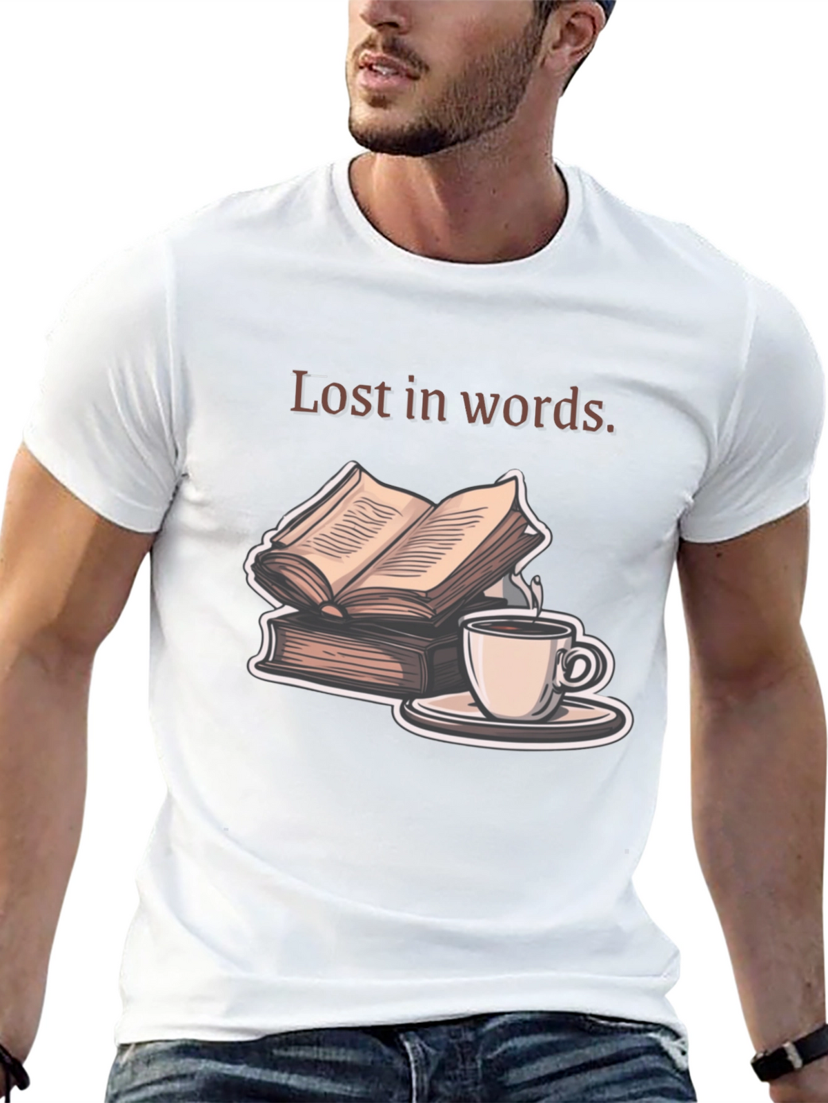Lost in Words Graphic Tee