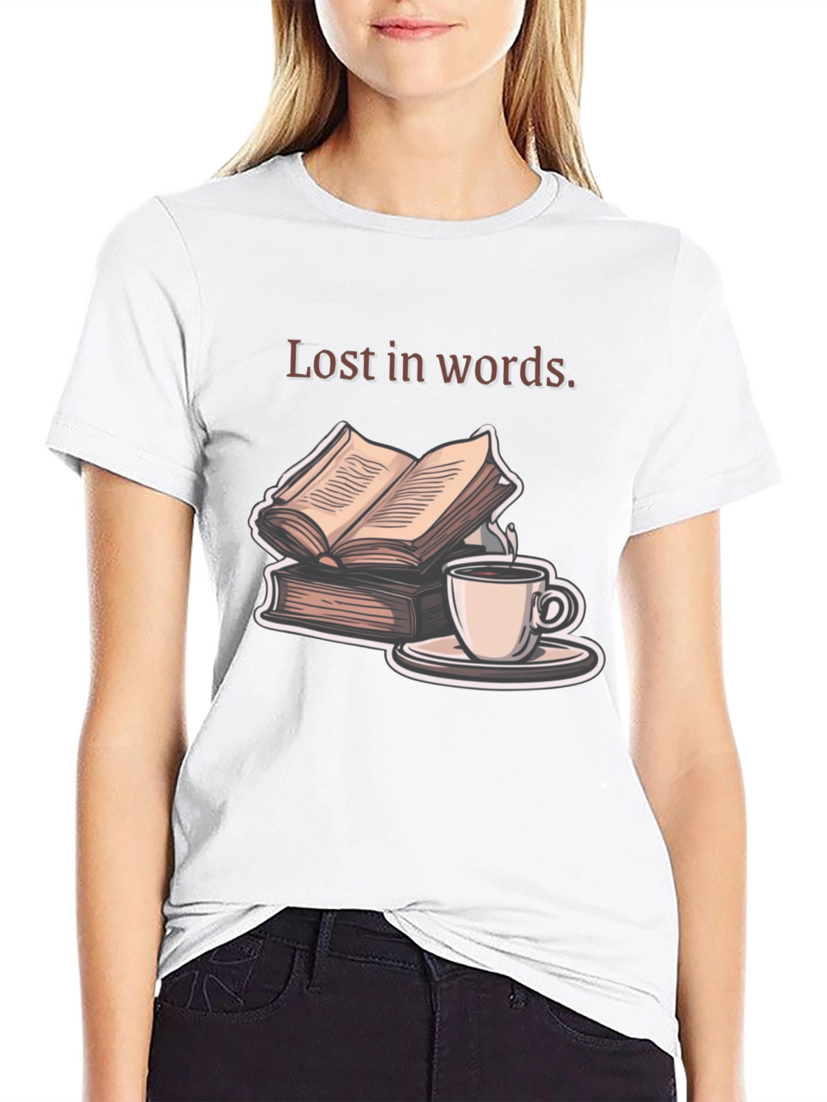 Lost in Words Graphic Tee