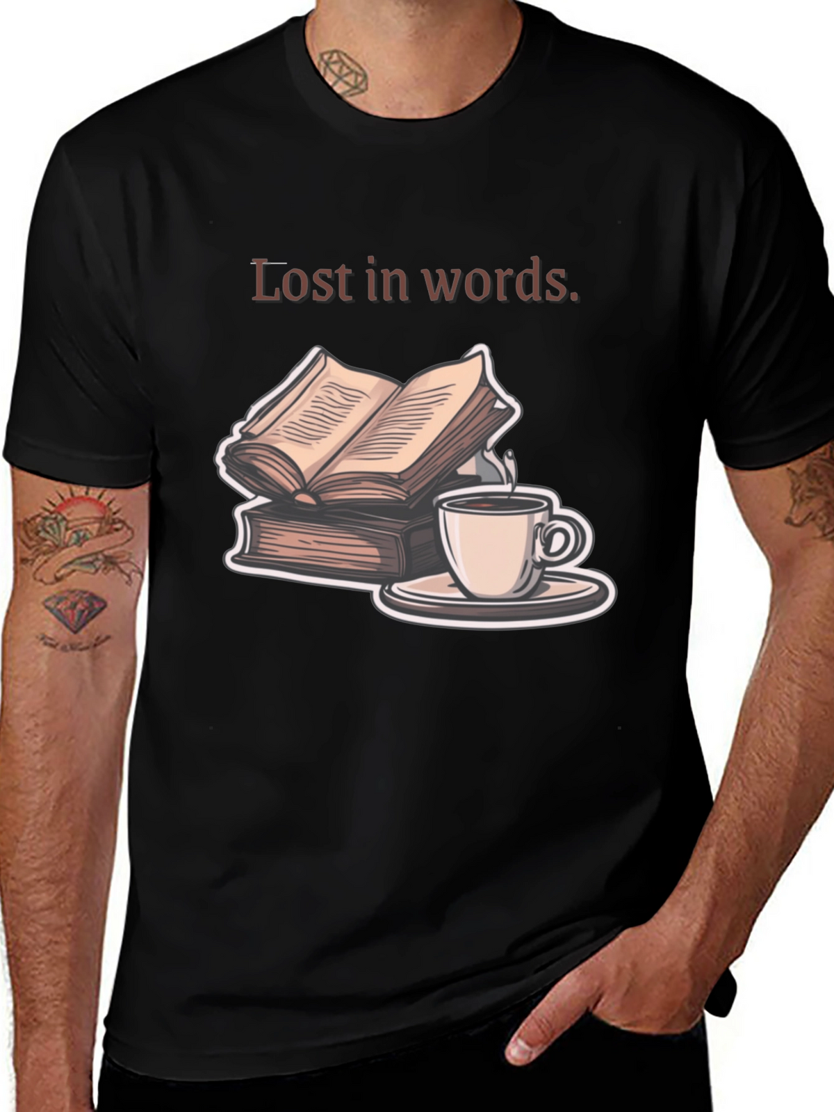 Lost in Words Graphic Tee