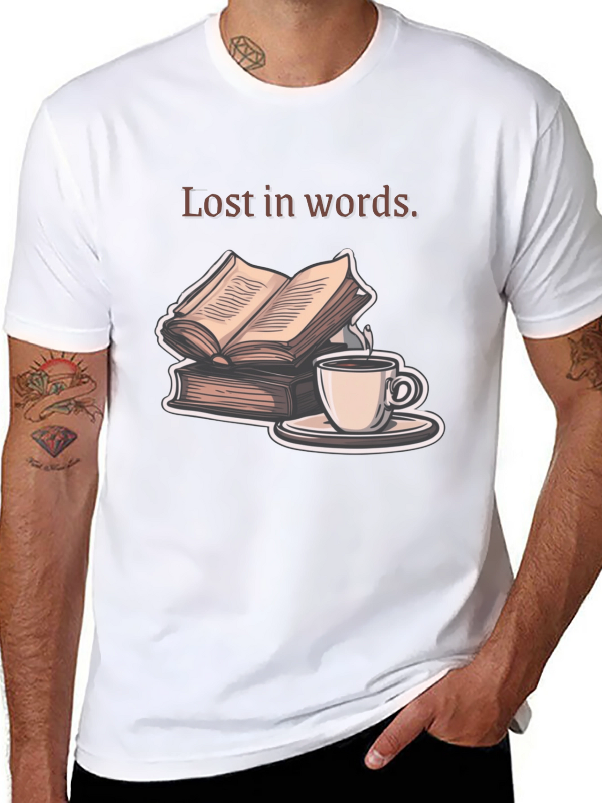 Lost in Words Graphic Tee