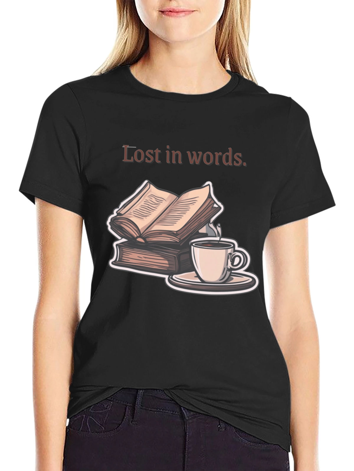 Lost in Words Graphic Tee