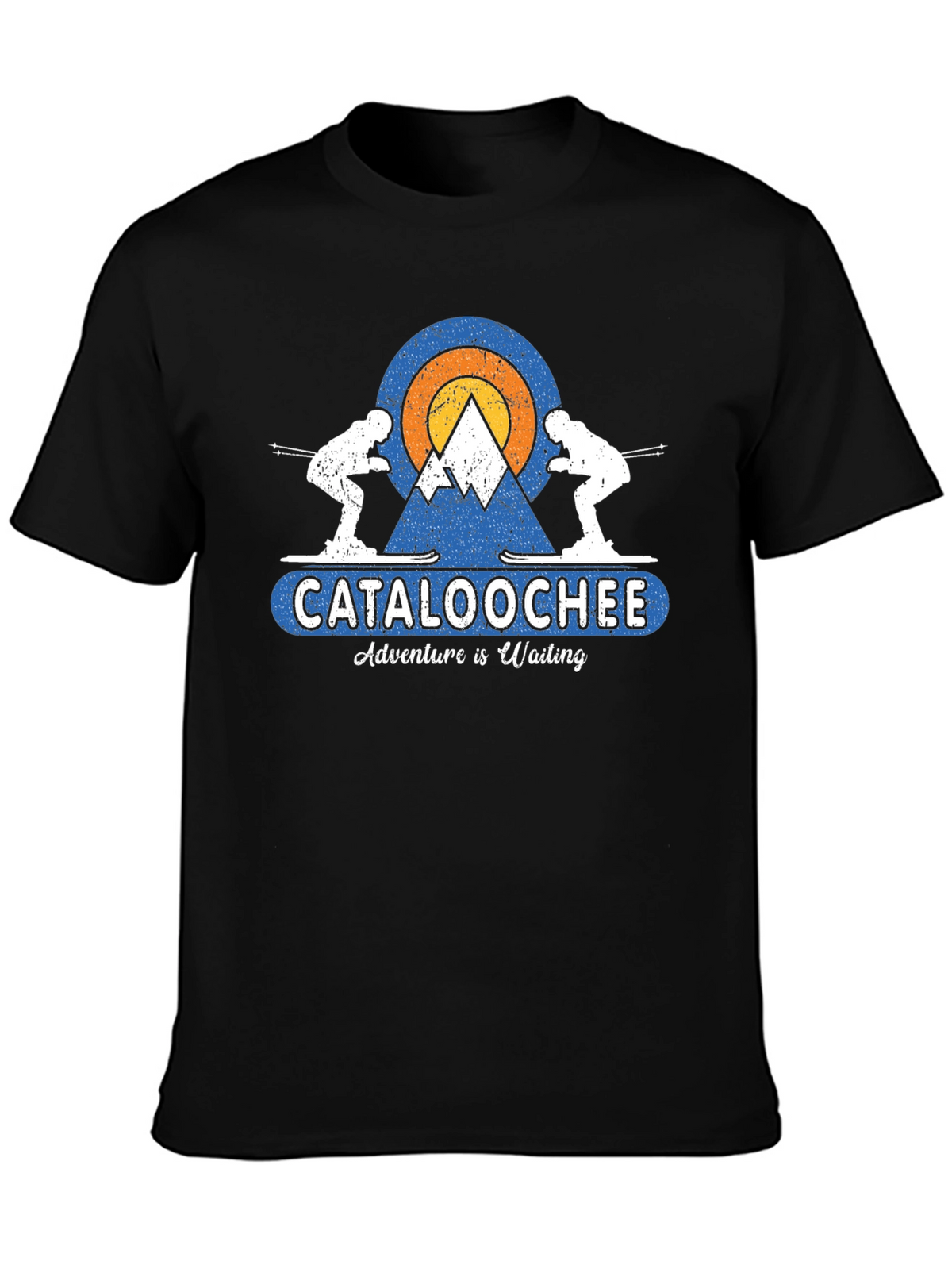 Cataloochee Adventure Skiing Graphic Tee