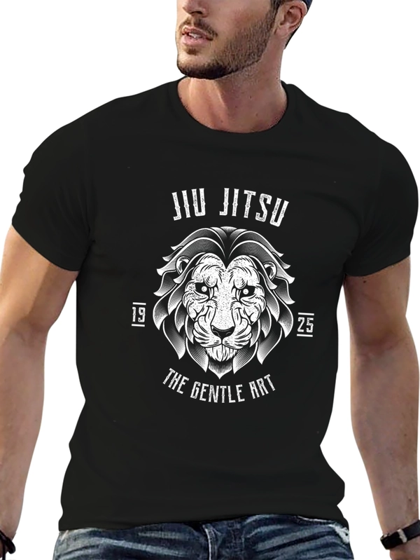 Jiu Jitsu Lion Tee - The Gentle Art