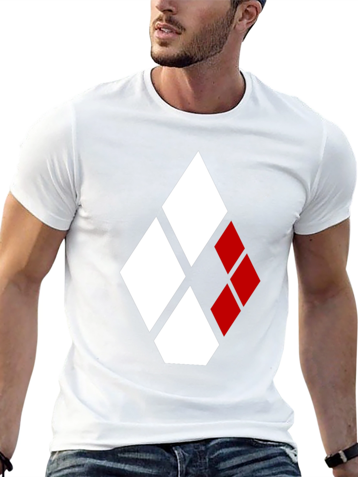Harley Quinn Diamond T-Shirt - Black
