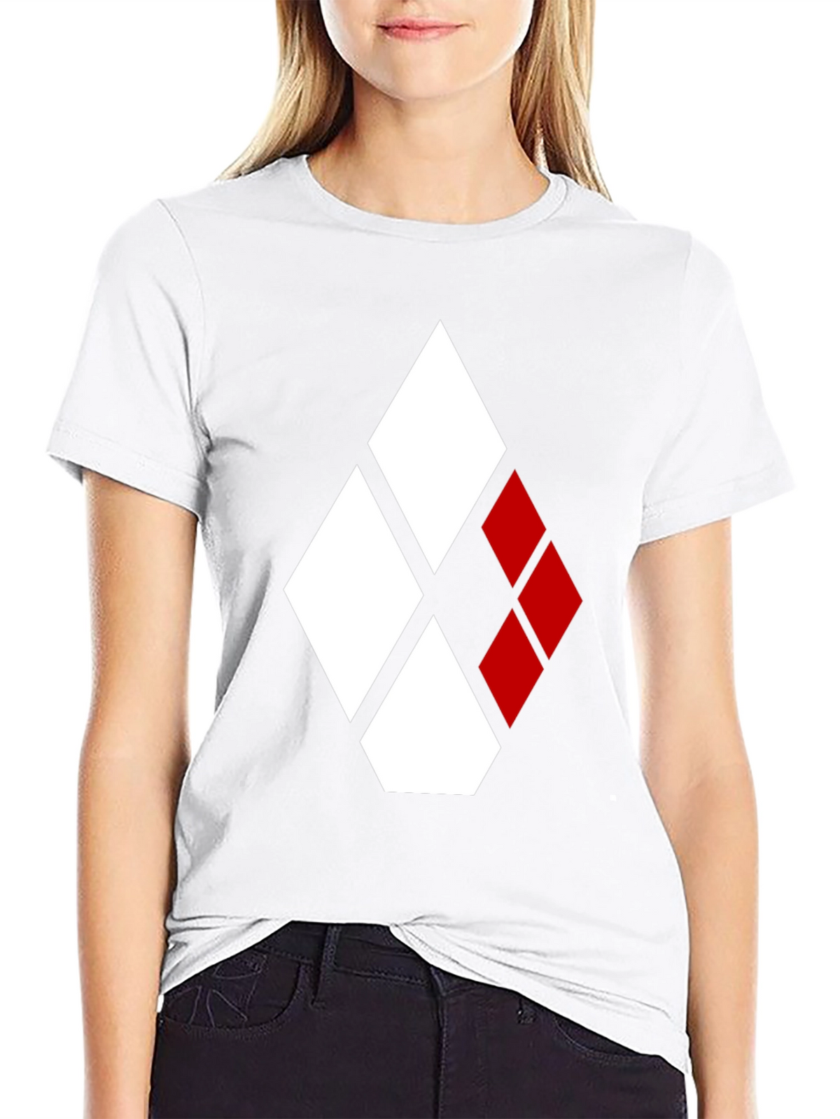 Harley Quinn Diamond T-Shirt - Black
