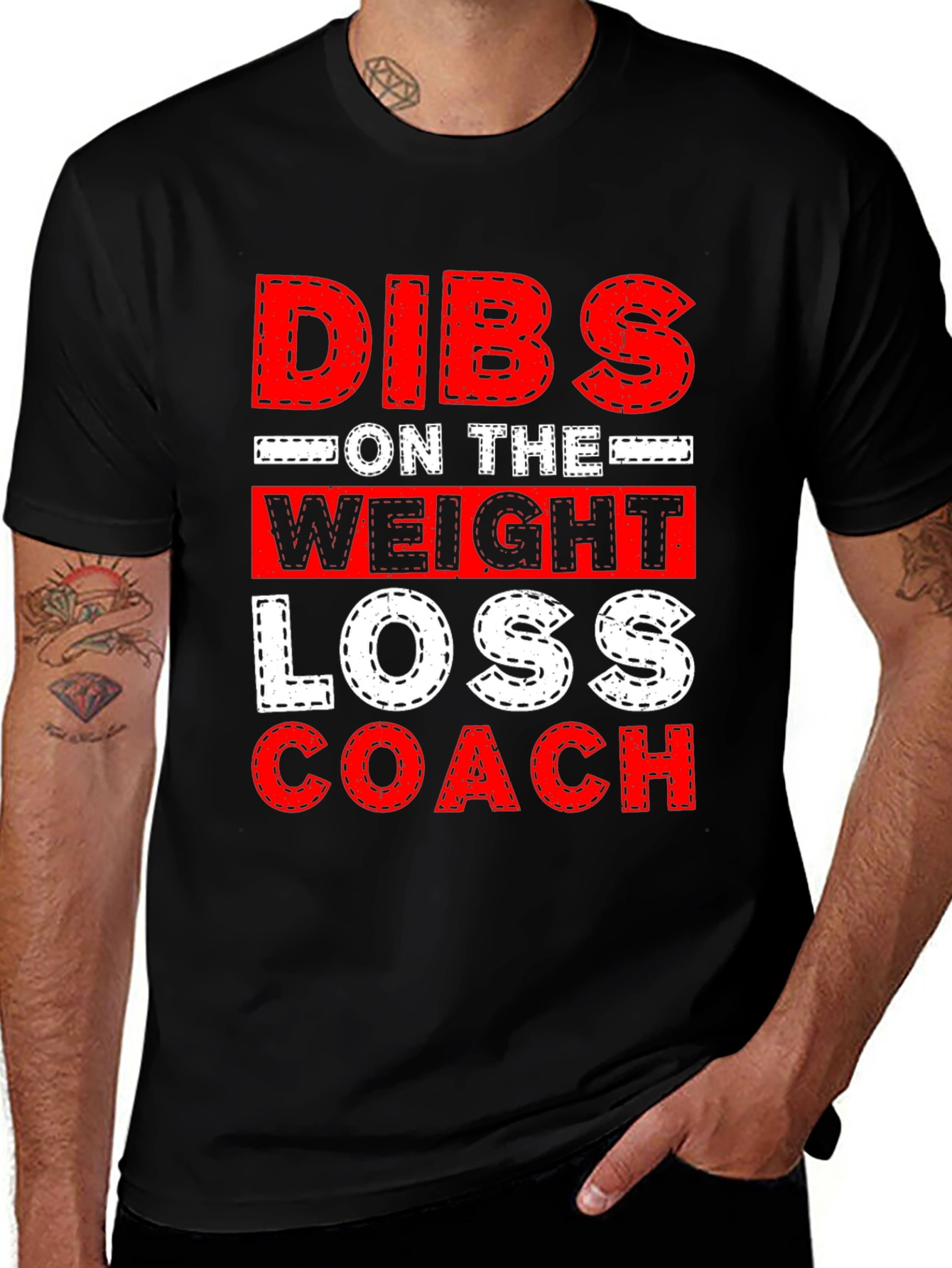 Dibs on the Weight Loss Coach Graphic Tee
