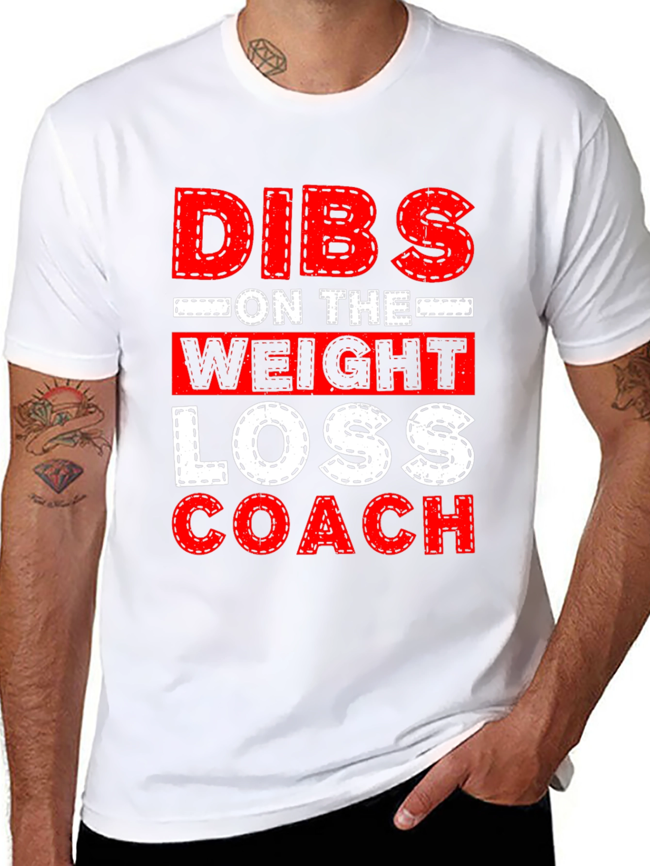 Dibs on the Weight Loss Coach Graphic Tee