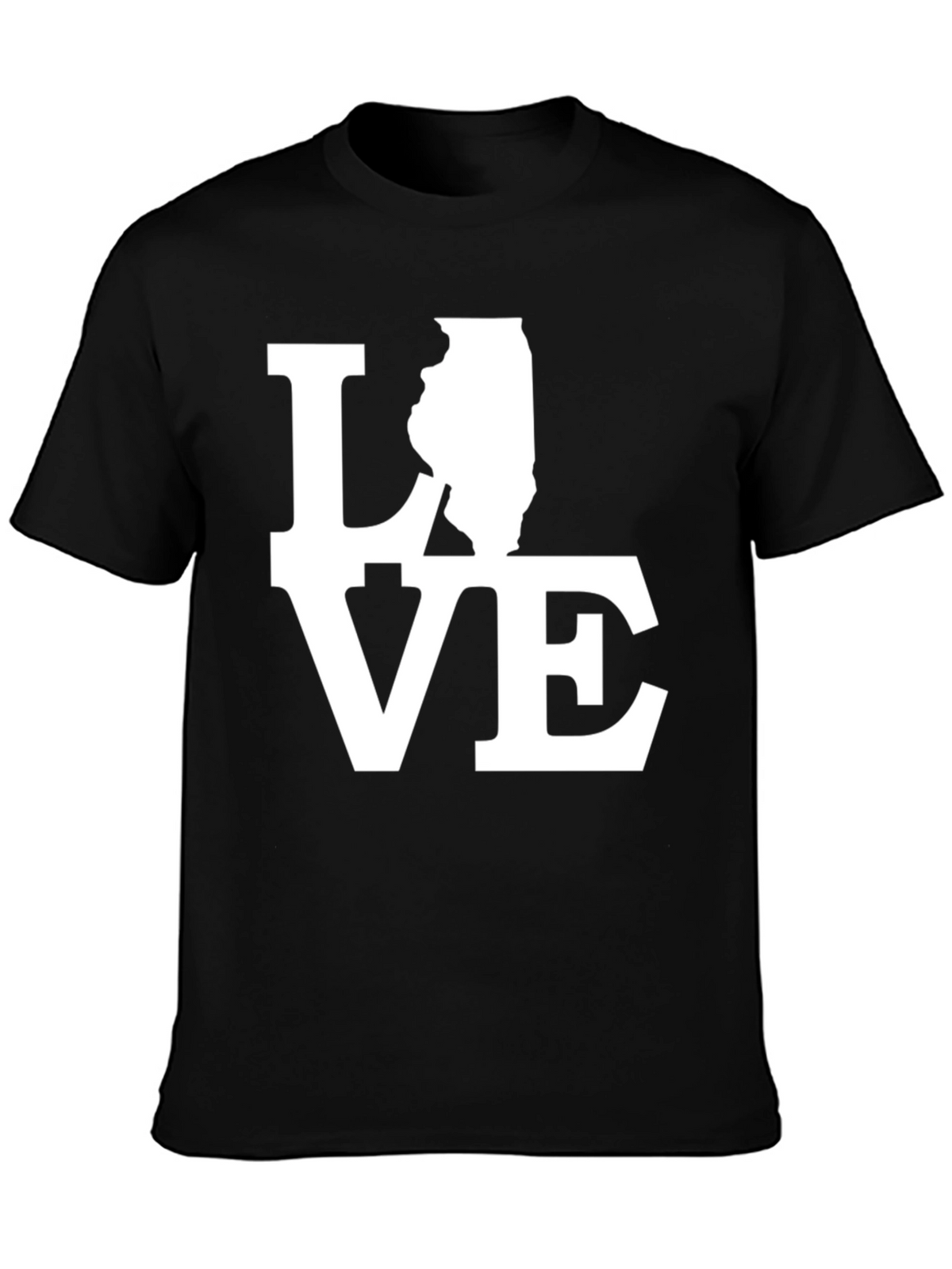Illinois State Love Graphic T-Shirt