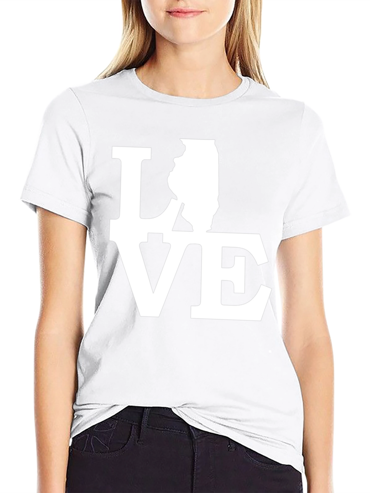 Illinois State Love Graphic T-Shirt