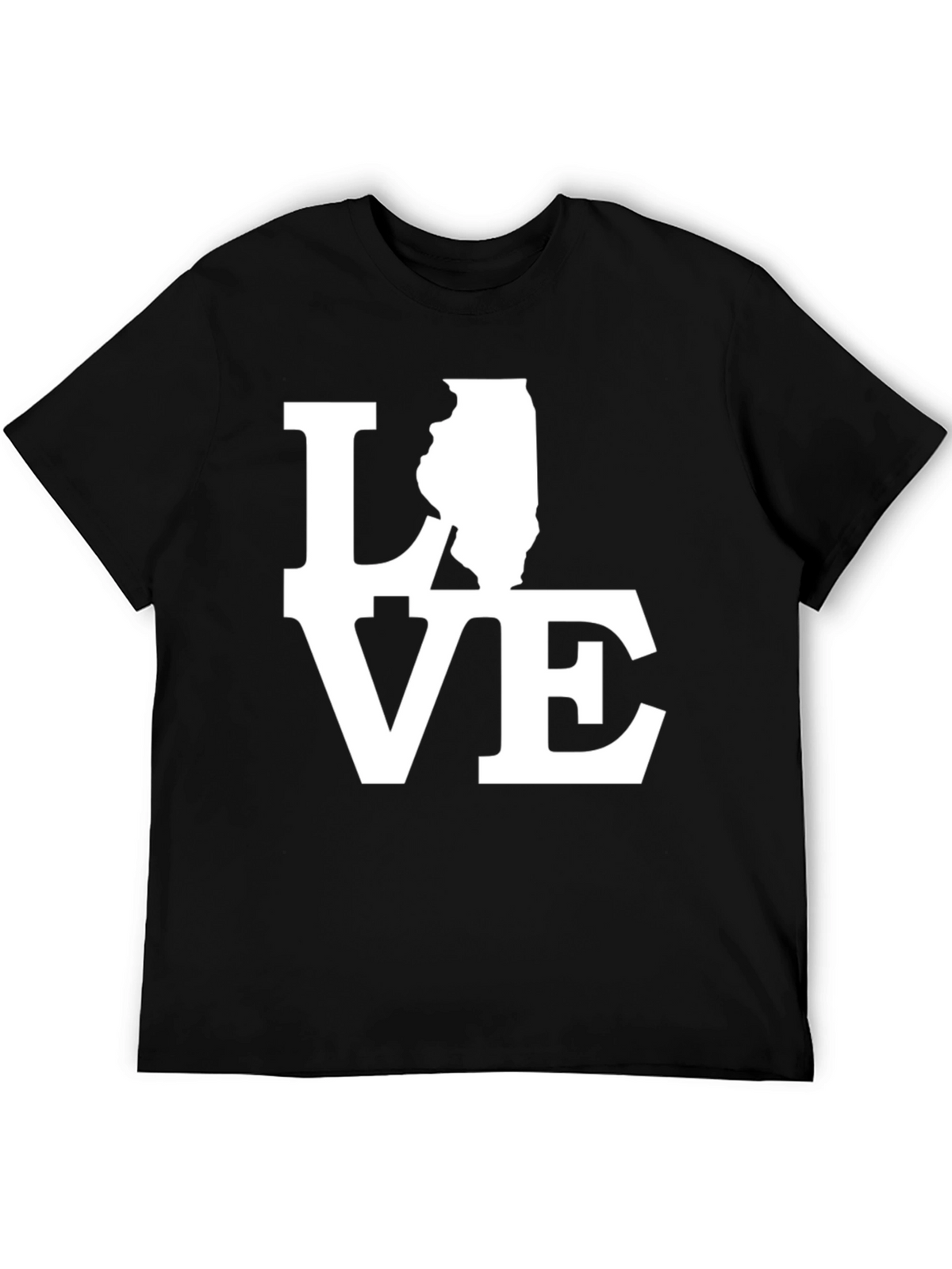 Illinois State Love Graphic T-Shirt