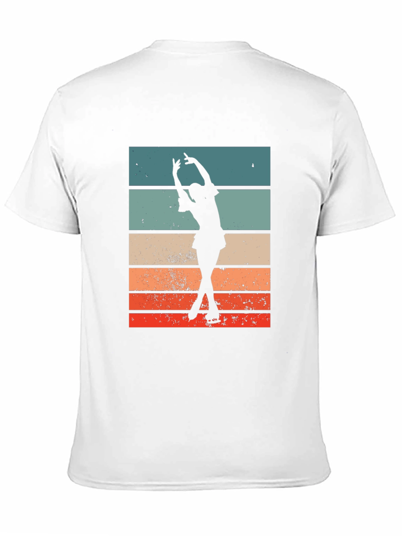 Retro Ice Skater Graphic T-Shirt