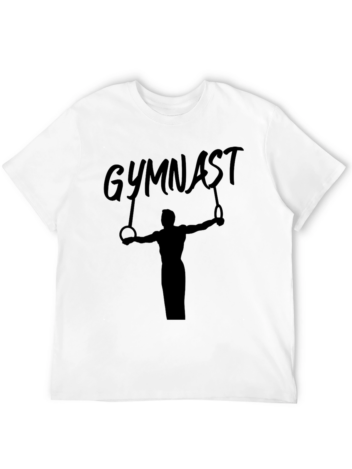 Gymnast Rings Graphic Tee - Black