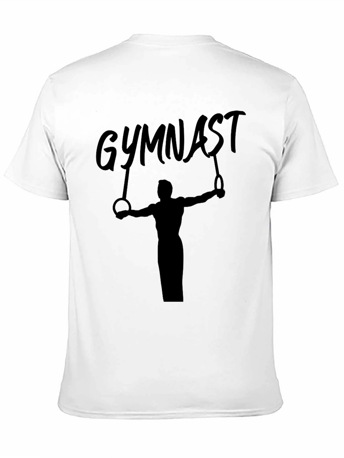 Gymnast Rings Graphic Tee - Black