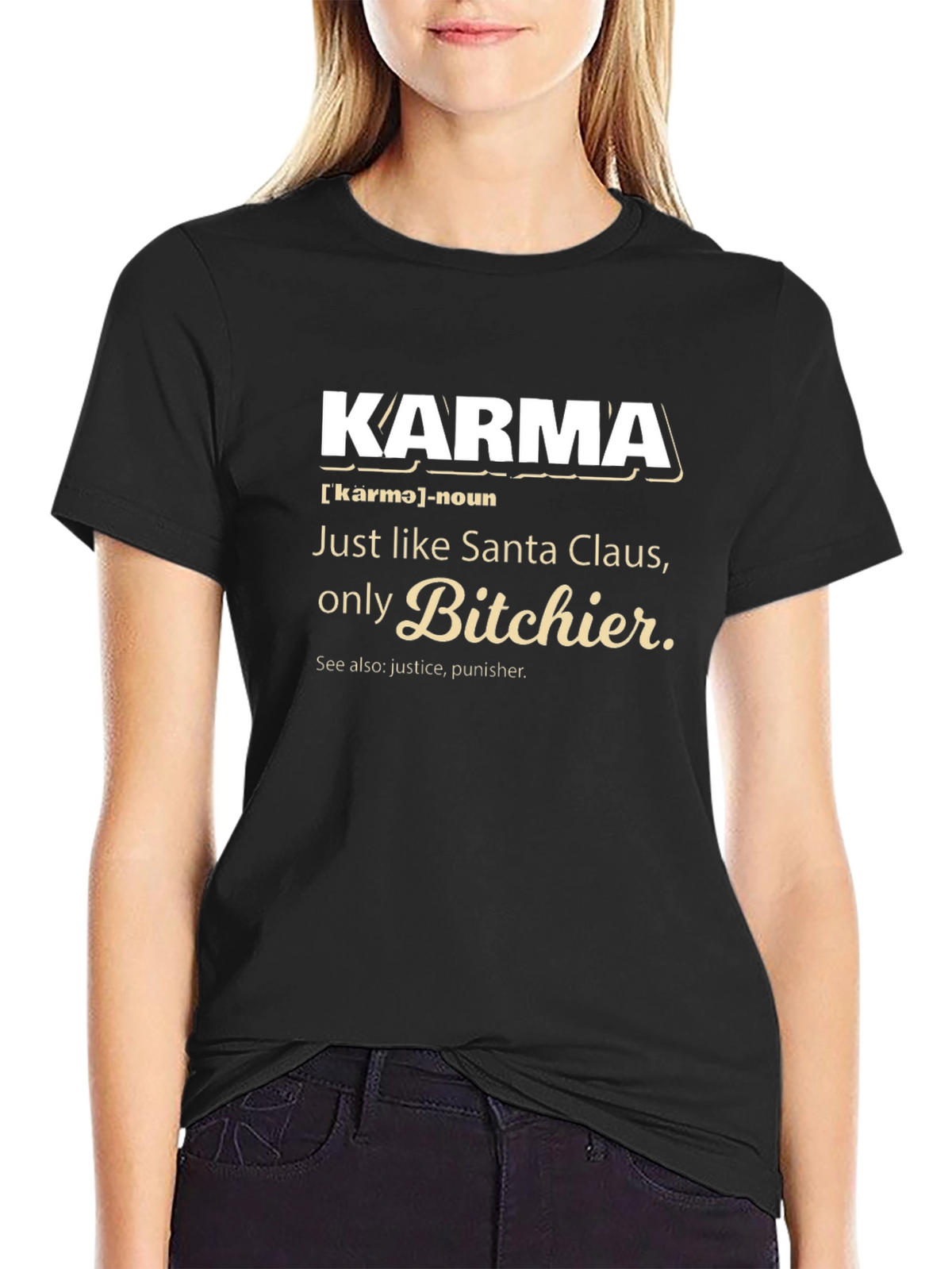Karma Definition Graphic T-Shirt