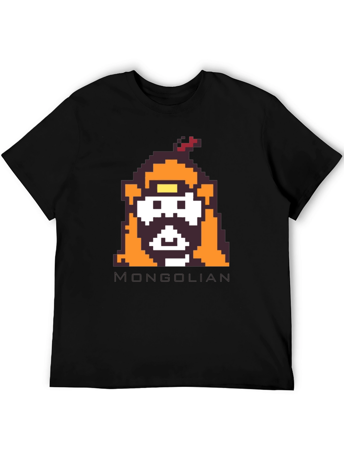 Pixelated Mongolian Warrior T-Shirt