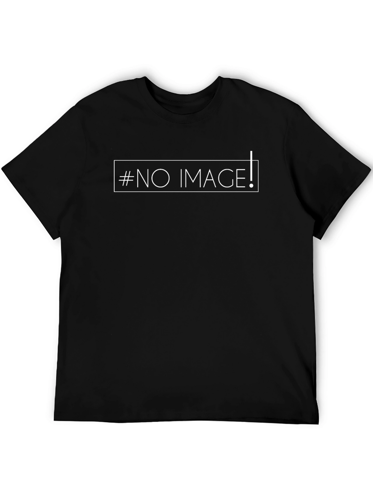Mens Black Short Sleeve Crew Neck T-Shirt