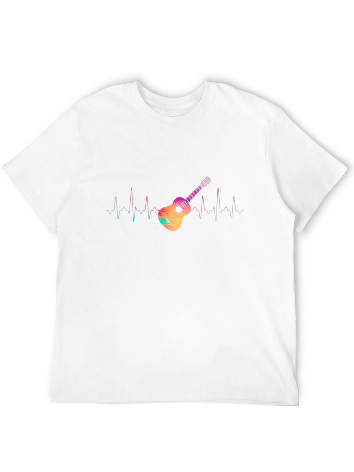 Guitar Heartbeat Graphic Tee