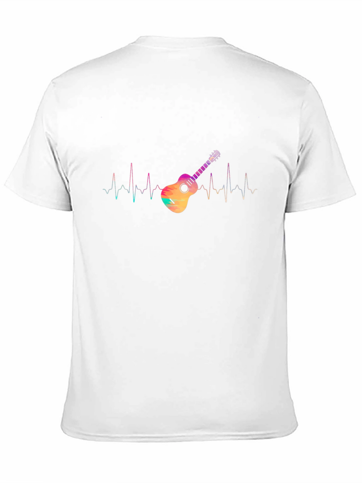 Guitar Heartbeat Graphic Tee