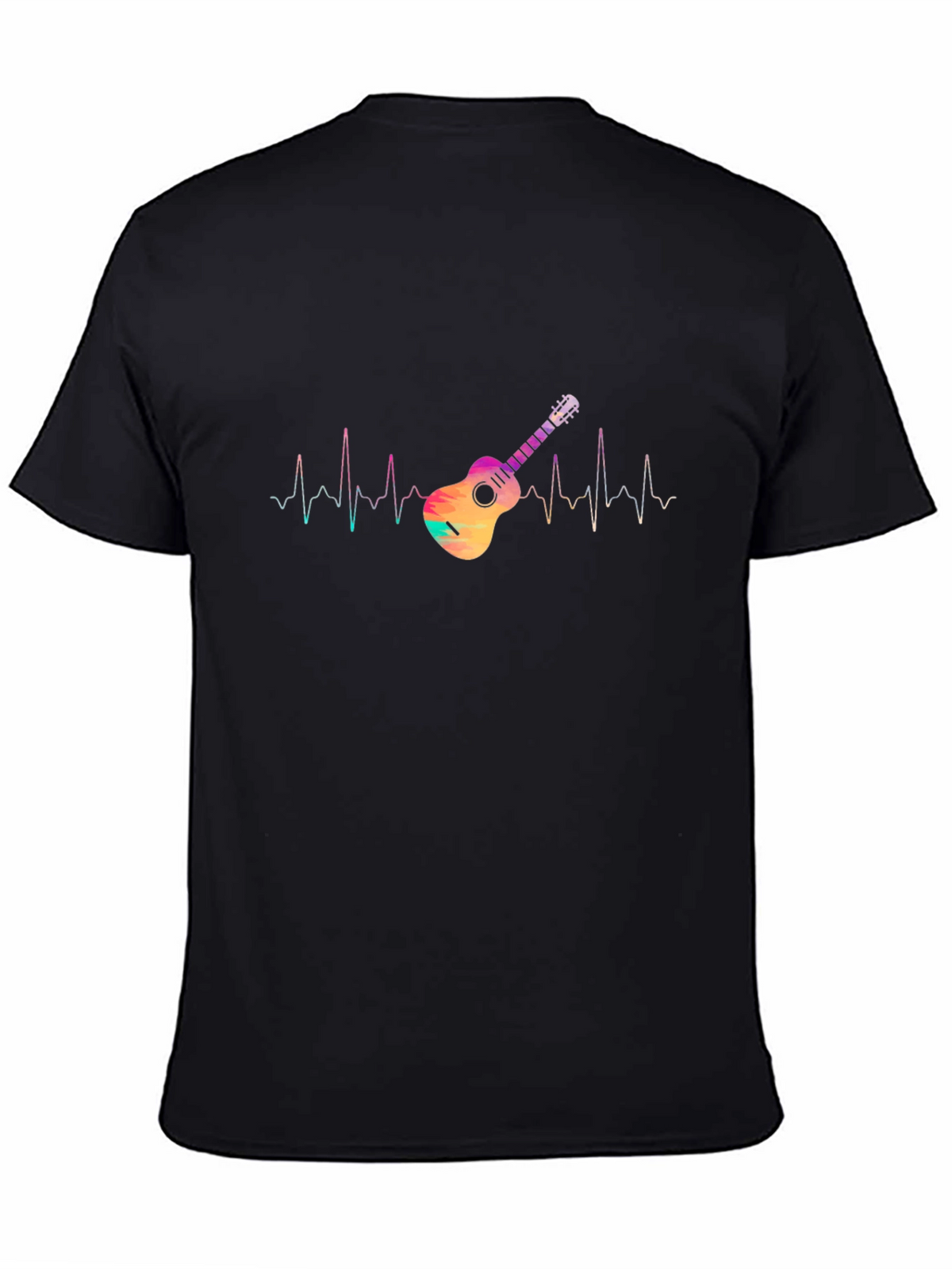 Guitar Heartbeat Graphic Tee