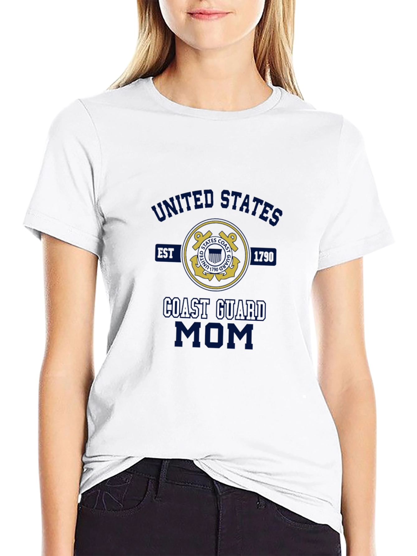Coast Guard Mom T-Shirt - US Coast Guard Apparel