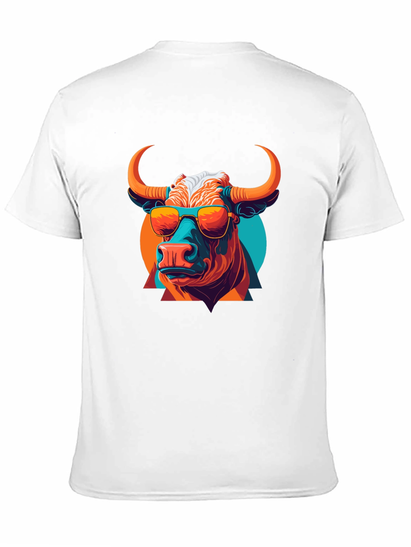 Cool Bull Graphic Tee - Stylish Black Cotton T-Shirt