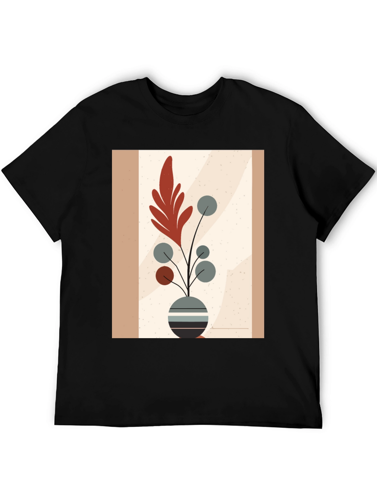 Boho Chic Plant Graphic Tee