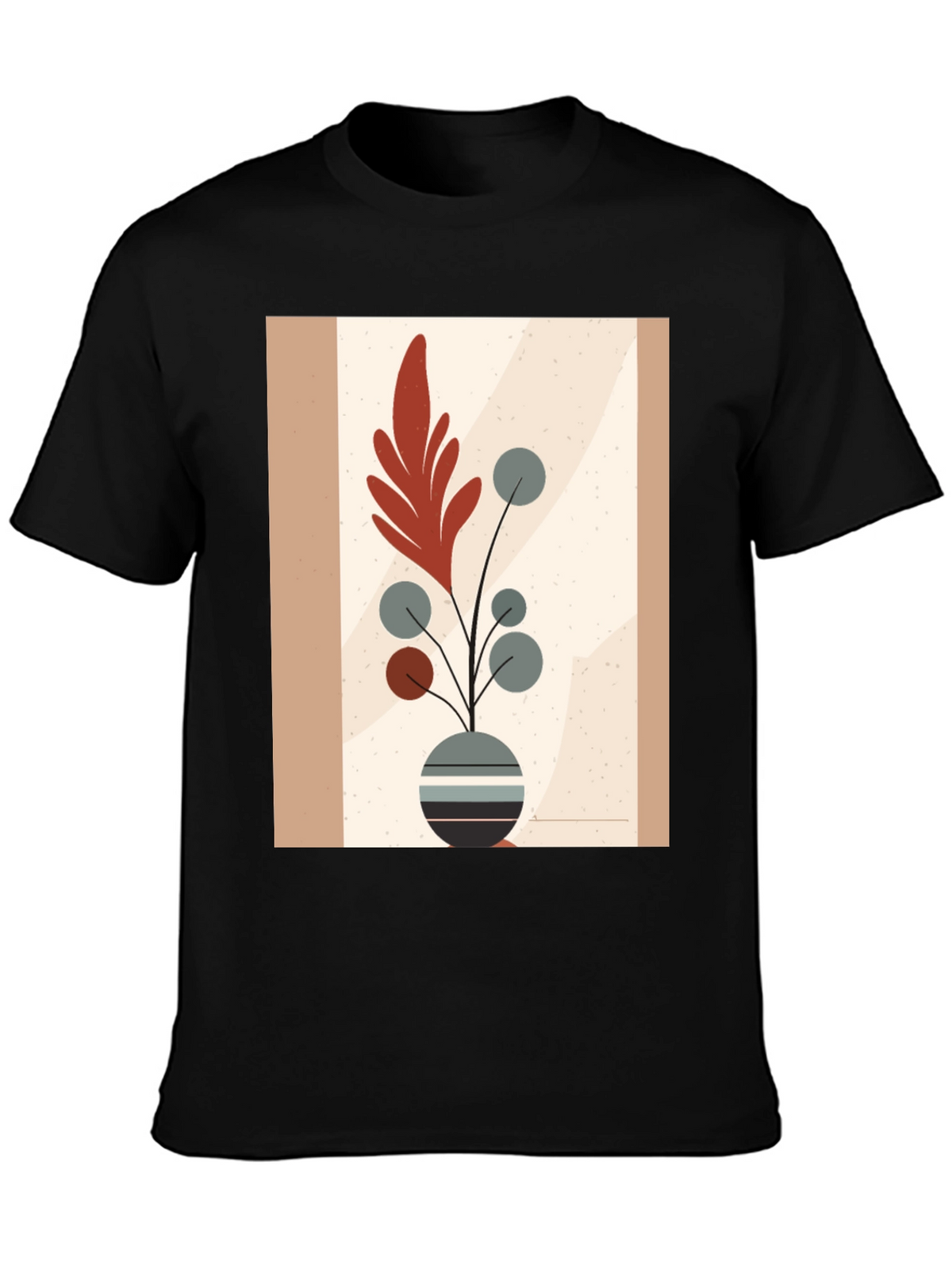 Boho Chic Plant Graphic Tee