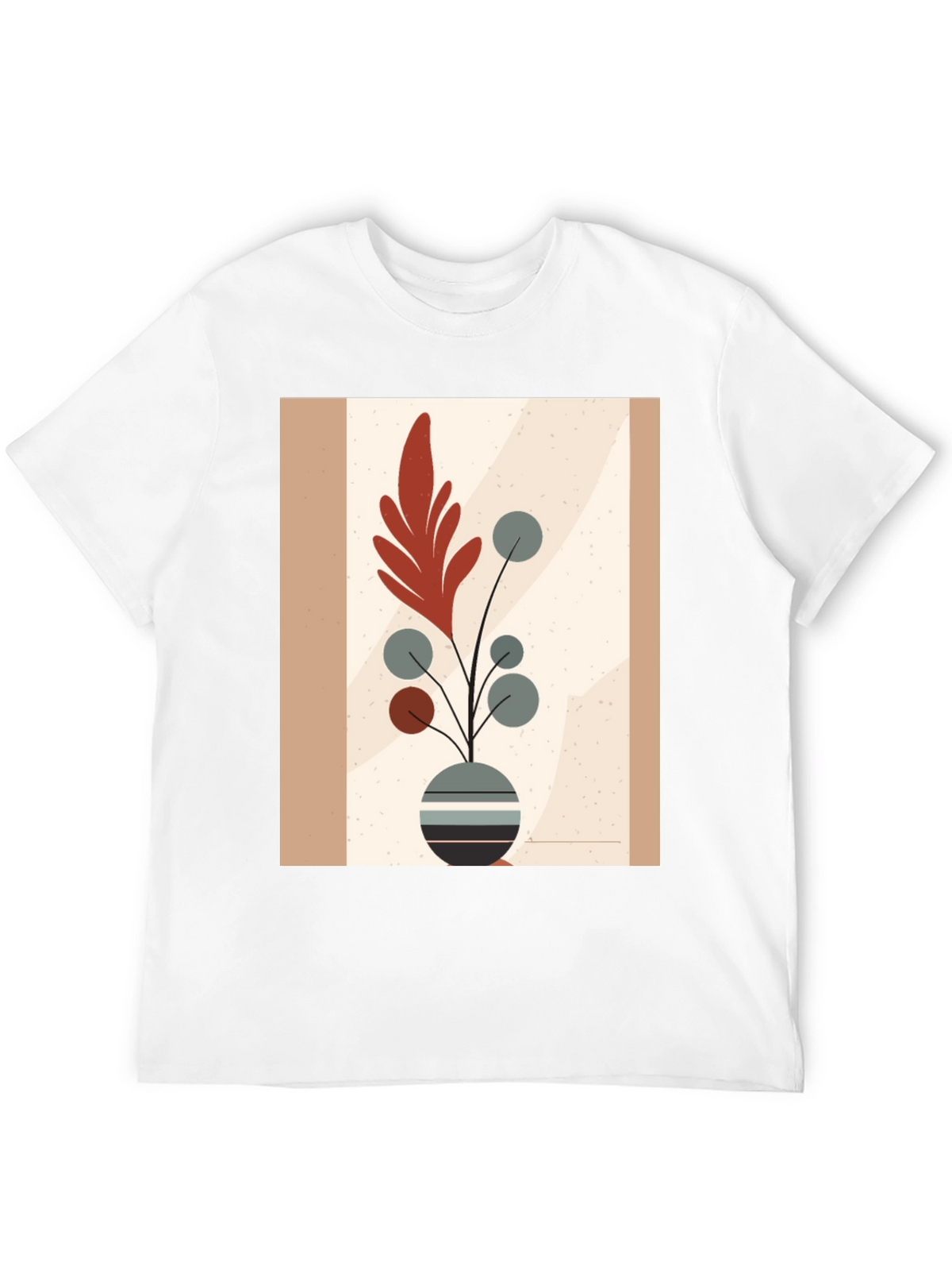 Boho Chic Plant Graphic Tee