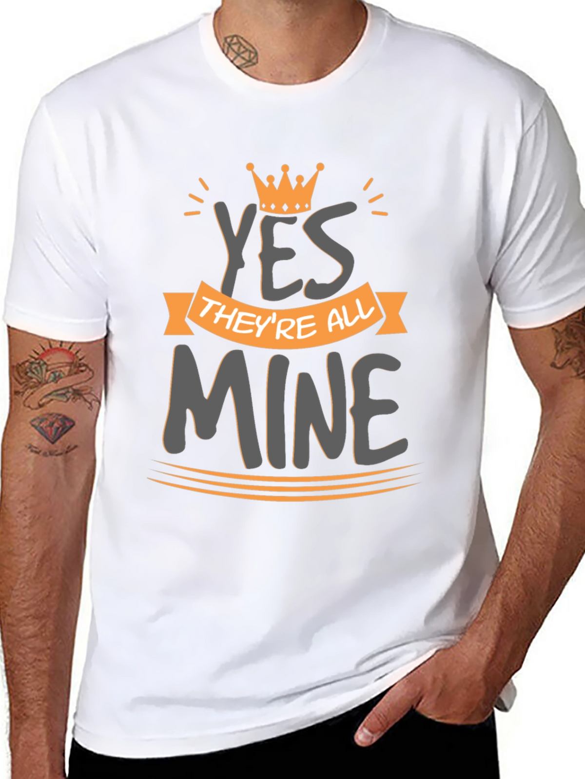 Kings Yes Theyre All Mine Graphic Tee