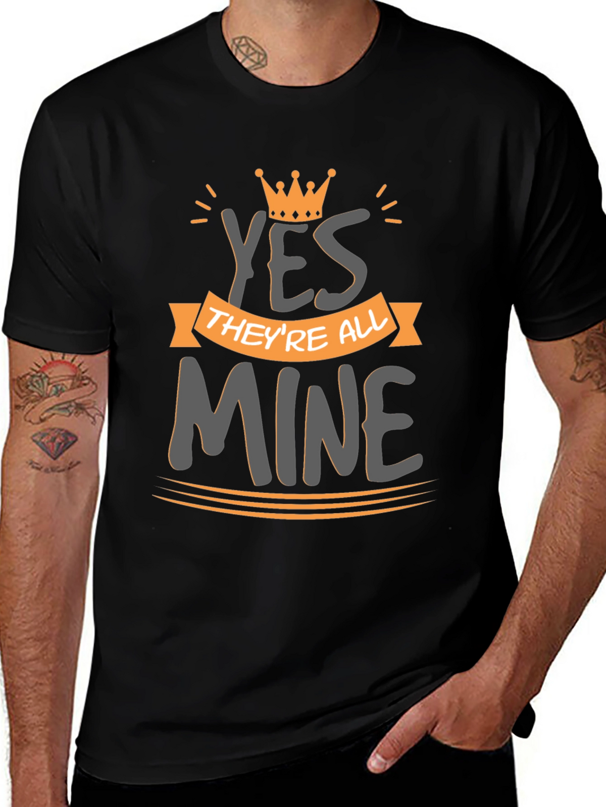 Kings Yes Theyre All Mine Graphic Tee