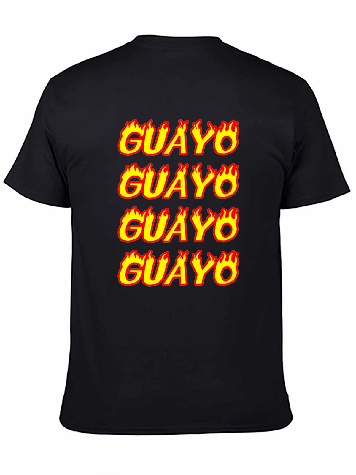 GUAYO Flame Graphic T-Shirt - Bold Streetwear