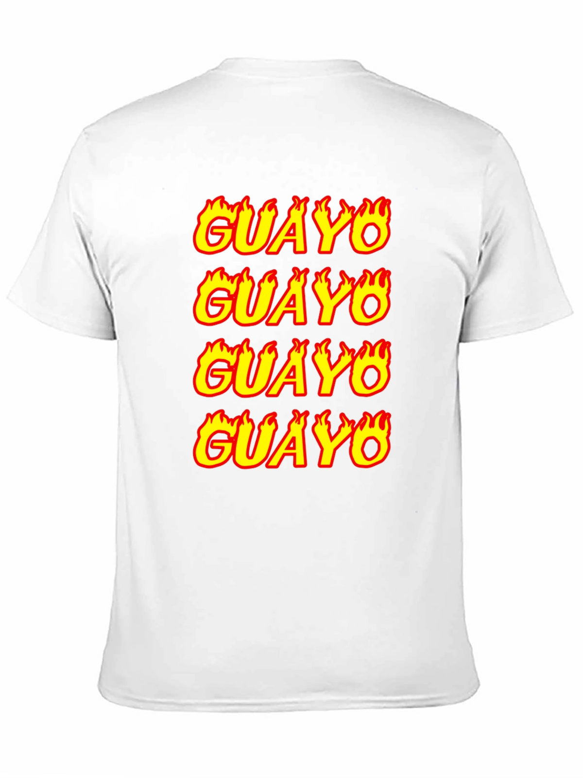 GUAYO Flame Graphic T-Shirt - Bold Streetwear