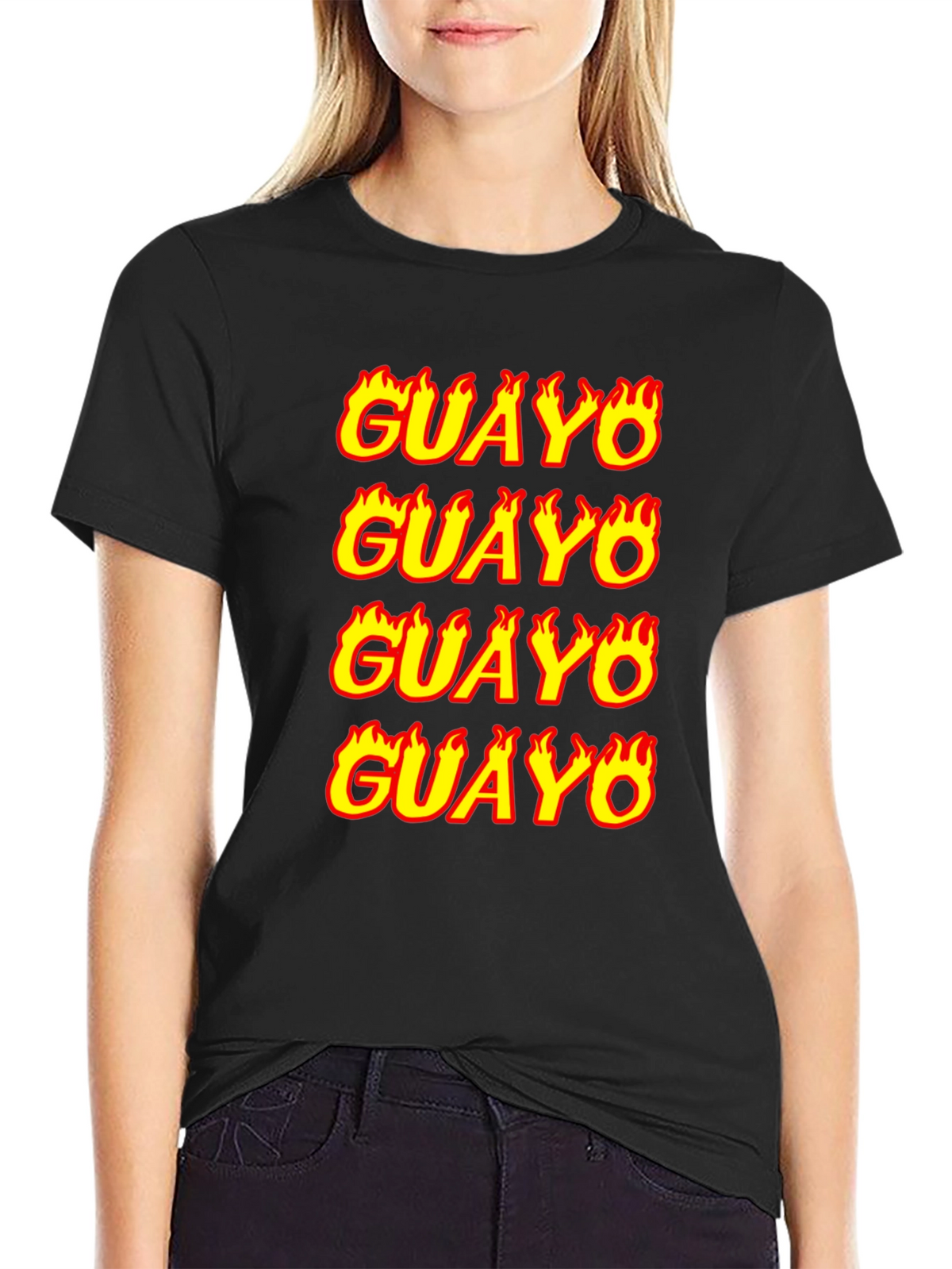 GUAYO Flame Graphic T-Shirt - Bold Streetwear