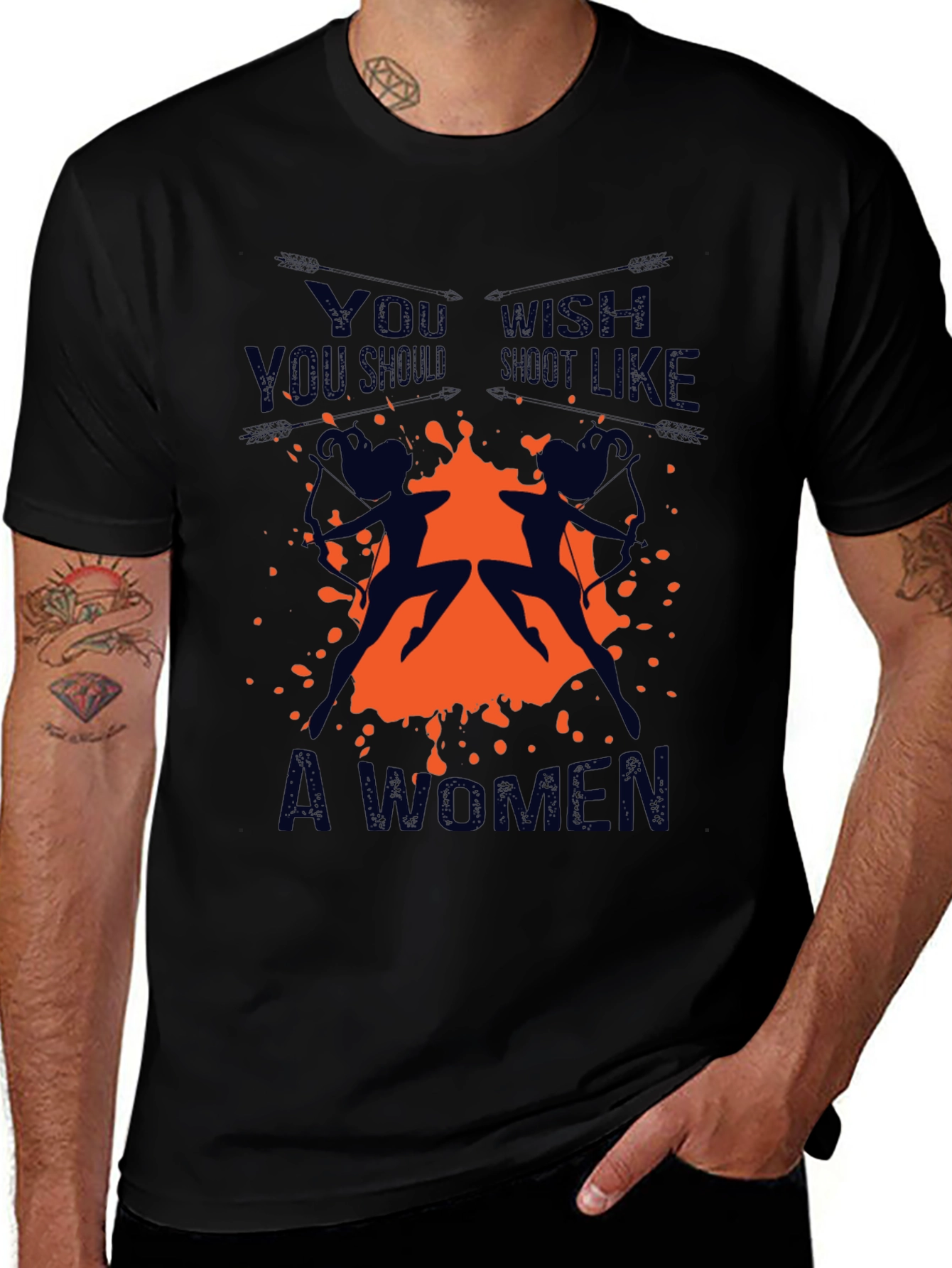 Shoot Like a Woman Graphic T-Shirt